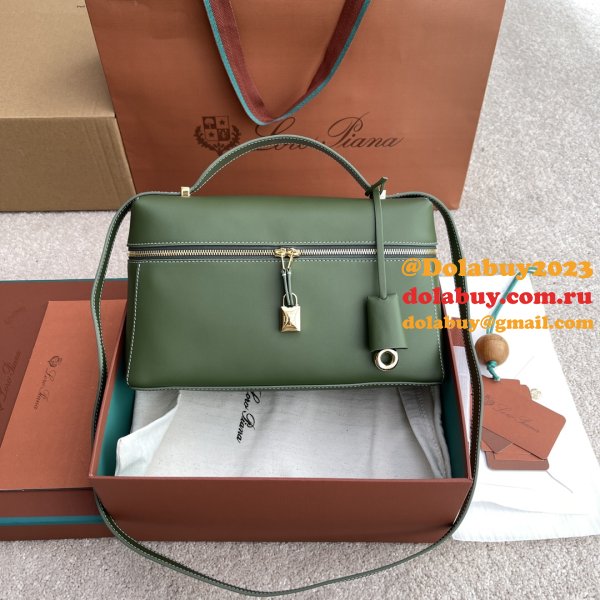 Duplicate LORO PIANA Extra Bag L27 New patent leather