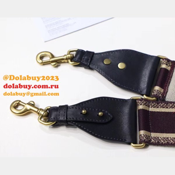 Fashion Christian Dior SHOULDER Embroidery High Quality STRAP