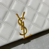 Duplicates Saint Laurent Becky Large chain bag in quilted lambskin