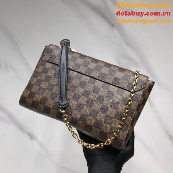 Louis Vuitton Designer Vavin PM Damier Ebene N40113 Browns