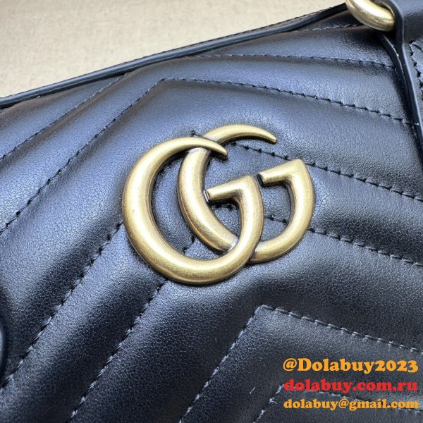 Gucci Top Quality GG Marmont Top Handles AAA+ 746319 Bag