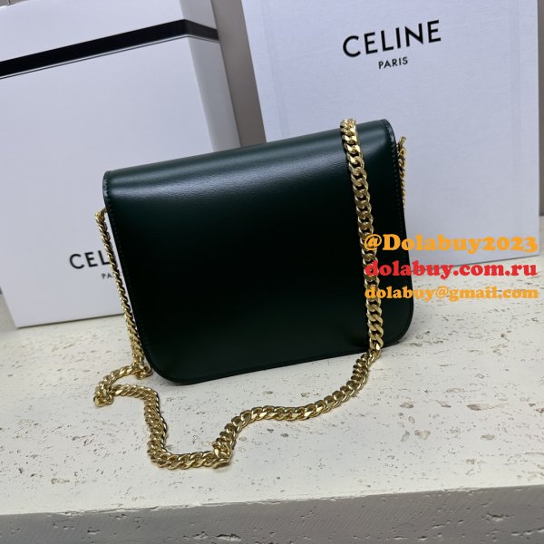 Designer Teen Triomphe Shiny 113583 Amazone Celine High Quality bag Bag