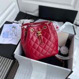 CC AAA+ mini bucket bag Fashion Red Bag