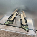 Designer dior Macrame J'ADIOR PUMP SANDALS