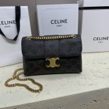 Celine Victoire Triomphe Canvas Tan 116593 Knockoff Bag