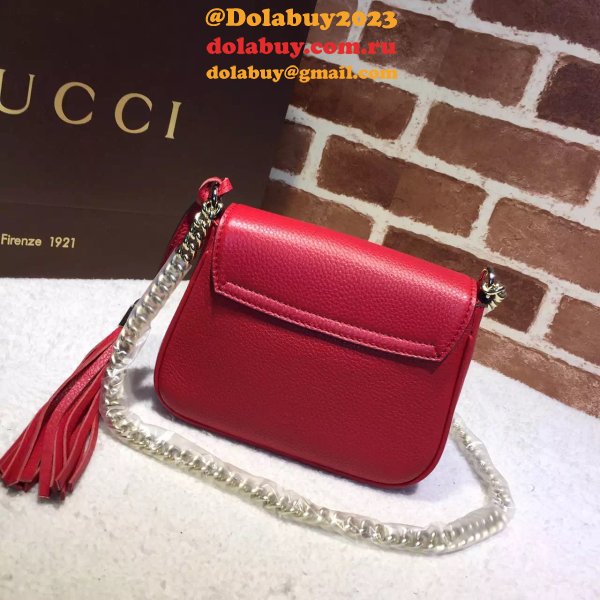 High Quality bag Gucci AAA+ Soho 323190 Leather Disco Chain Shoulder Bag