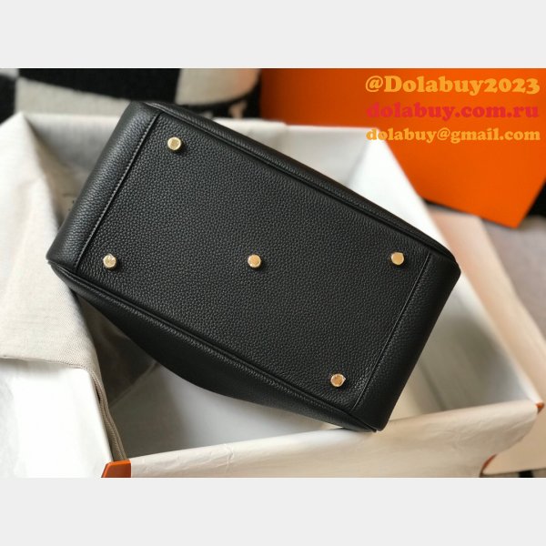 Best Hermes Lindy 26cm Black Bags Sale Outlet Online