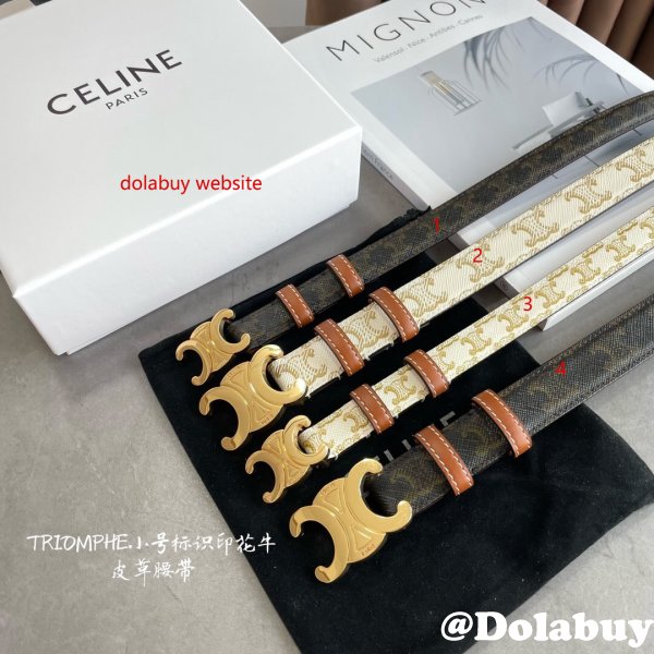 Top Quality Celine 18MM Fake belts from china