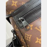 LV Copy Trail Messenger Monogram Macassar Canvas Men M46972 Top Quality Bag