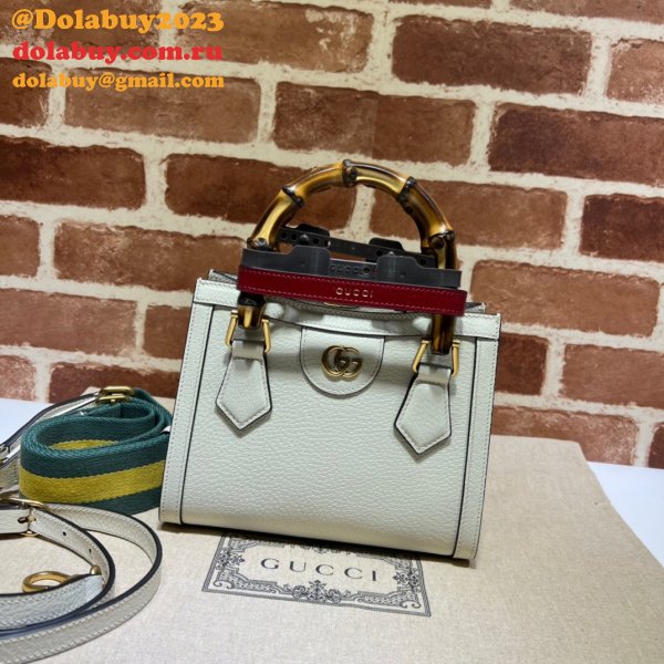 Gucci designer Knockoff 702732 Diana mini tote bag leather