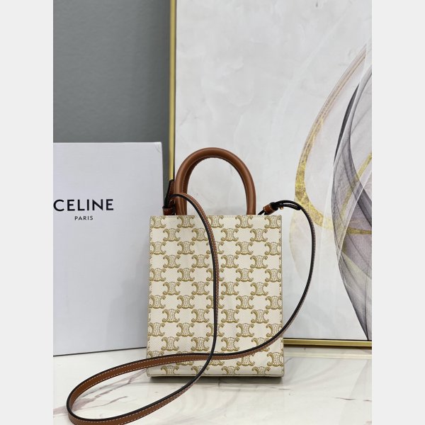 Best CELINE Triomphe Mini Cabas bags