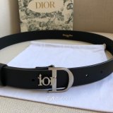 High Quality Christian Dior AAA Belts red/black/brown 30mm 1:1 Mirror