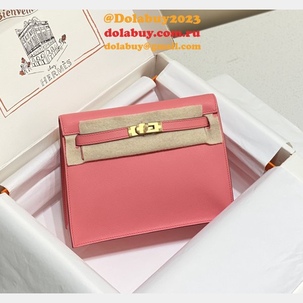 Cheap HERMES KELLY DANSE Customize BAG FOR SALE