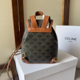 Backpack Celine Duplicate 197662 Folco Triomphe Canvas Bag