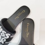 Replica MISS DIOR Flat Slipper DWAY SLIDE