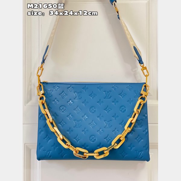 Knockoff Louis Vuitton Coussin Bleuet H27 Designer Bag