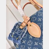 OnTheGo Louis Vuitton High Quality bag Monogram Denim M46871 Handbag