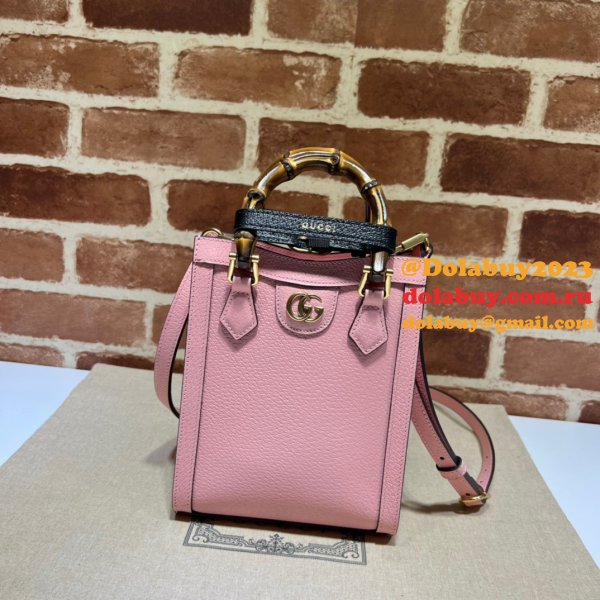 Gucci Luxurys Diana 1:1 Mirror Tote Perfect 739079 Bag