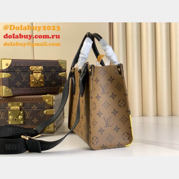 Best Louis Vuitton Inspired M47199 Shop OnTheGo Bag