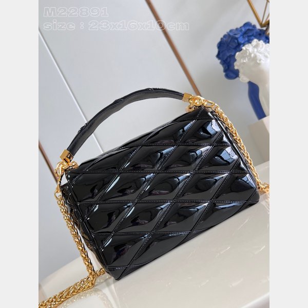 Black M22891 GO-14 MM Malletage Outlet Louis Vuitton High Quality bag Bag