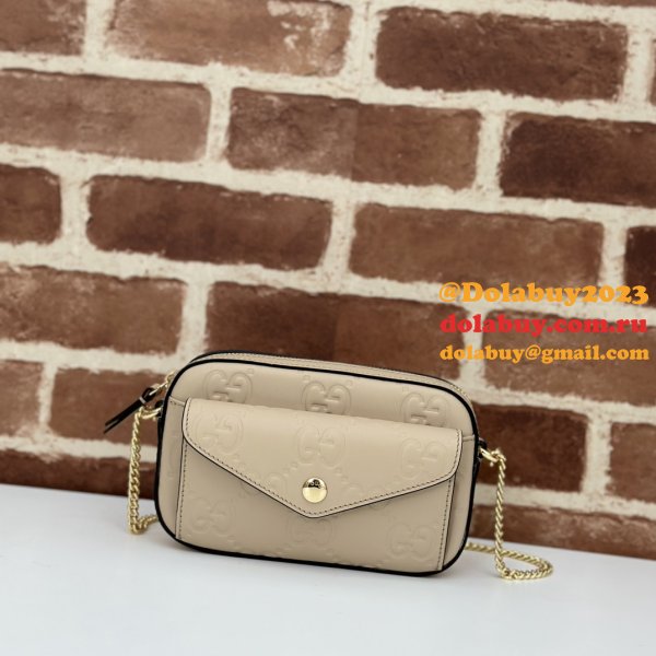 UK Gucci GG Super Mini Shoulder Duplicate 781554 Bag