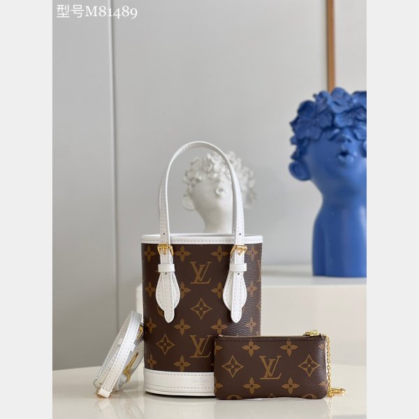 Buy 7 Star High-Quality AAA Louis Vuitton Nano Bucket Monogram M81489 Bag