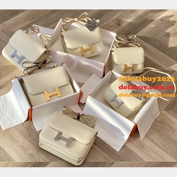 News Best Fashion Hermes Mirror Single Compartment 23CM Epsom Bags