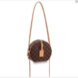 Perfect Louis Vuitton Boite Chapeau Souple MM Monogram M52294 Brown