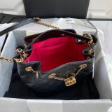 CC Top Quality vintage bucket Luxury Black bag