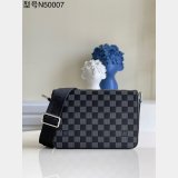 Louis Vuitton N50007 Copy UK Studio Messenger Damier Infini Leather Grey Bags