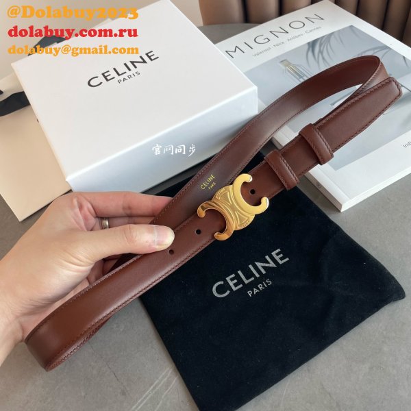 Top Quality Celine Inspired 18/25MM Top Quality Belt