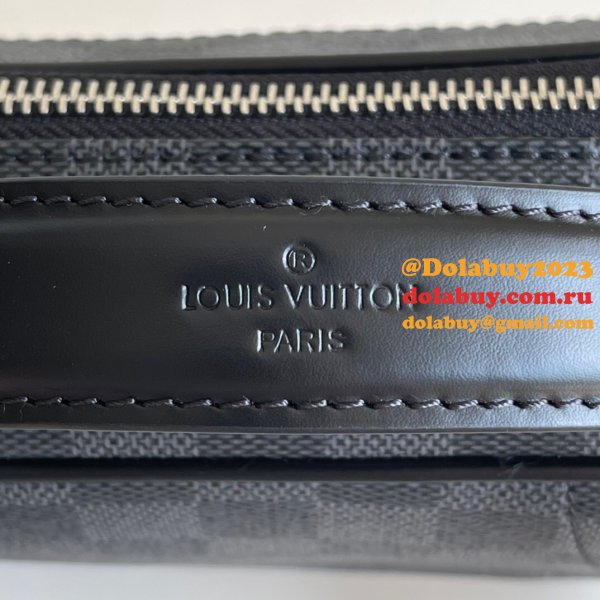 Designer Louis Vuitton Top Qualitys Ambler Damier Graphite Bum N41289 Bag