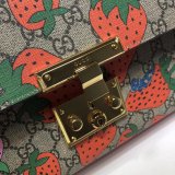 7 Star Gucci Padlock medium GG shoulder 409486 Cheap bag