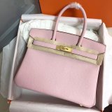 Hermes Birkin 35cm Togo leather Handbags Pink Cheap