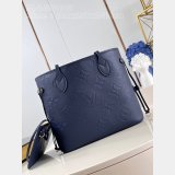 Neverfull 7 Star Tote Bag 1:1 Mirror Louis Vuitton M45686 Navy