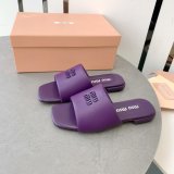 Perfect MiuMiu Bread Slippers Summer Perfect Sandals