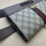 Gucci Top Quality Ophidia Ebony GG Supreme Belt 704196 Bag Store