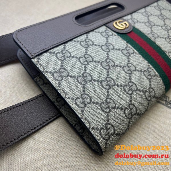 Gucci Top Quality Ophidia Ebony GG Supreme Belt 704196 Bag Store