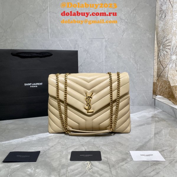 7 Star Perfect YSL LOULOU 487216 HANDBAG 32CM