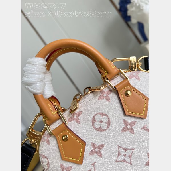 Fashion M82717 Louis Vuitton Nano Alma Monogram Canvas Inspired Bag