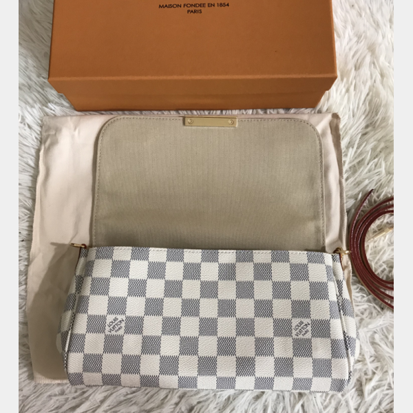 Louis Vuitton Damier Canvas Shoulder Favorite MM AAA+ N41275 Bag