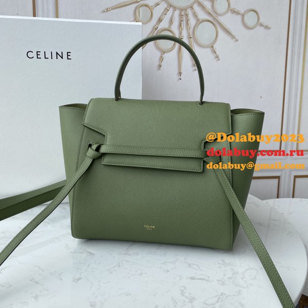 Designer 2024 Best High Quality Celine Catfish Bun Copy Belt Bag