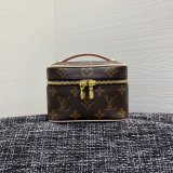 Louis Vuitton Nice Nano Monogram M44936 Brown Fashion