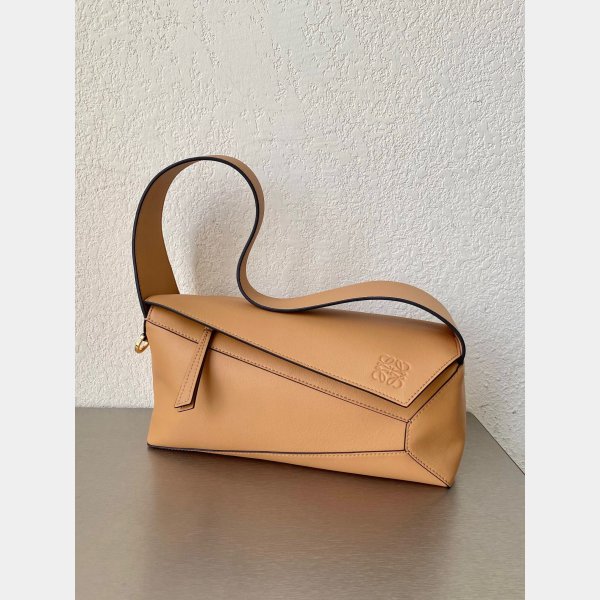 Shop Loewe Top Quality Puzzle Leather Hobo Top Quality Bag