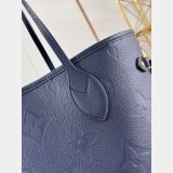 Neverfull 7 Star Tote Bag 1:1 Mirror Louis Vuitton M45686 Navy