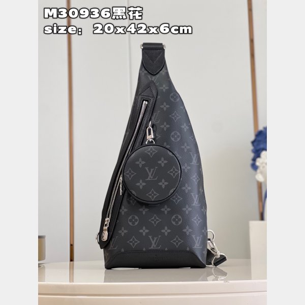 Duo Sling Duplicate Louis Vuitton M30936 Fake Taigarama Men Bag