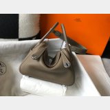 Copy Grey Hermes Lindy 26cm Bags Sale Outlet Online