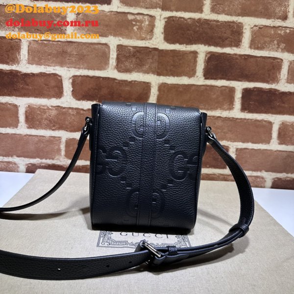 Jumbo GG 1:1 Mirror Messenger 760235 Gucci 7 Star Bag