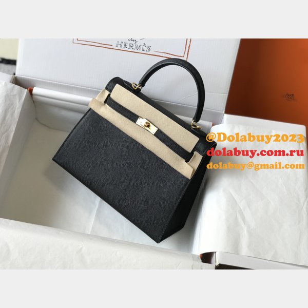 Customize The Best High Quality bag Hermes Epsom Kelly 25-28cm Handbags