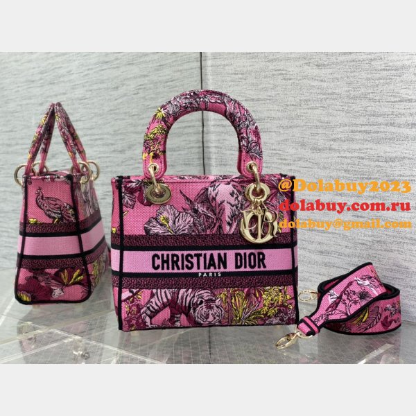 Discount 7 Star Christian Dior Lady Dior 24cm Bags